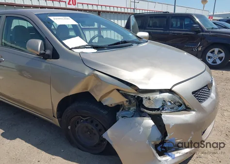 2010 Toyota Corolla Le z USA, uszkodzony, nr VIN 1NXBU4EE8AZ237771